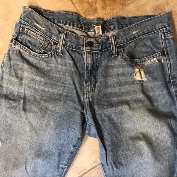▪️VINTAGE Abercrombie & Fitch ERIN Distressed Jeans - Picture 3 of 12